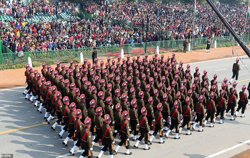 В Индии прошел парад в честь Дня Республики