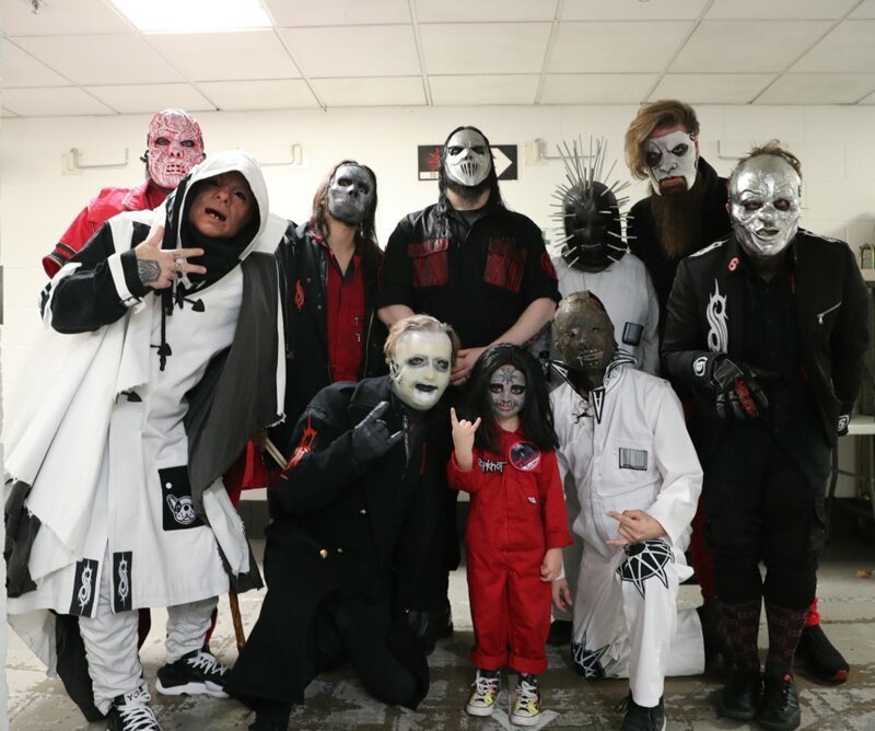 5-летний мальчик зажег на концерте Slipknot и прославился
