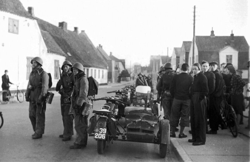 Немецкое вторжение в Данию 9 апреля 1940 г