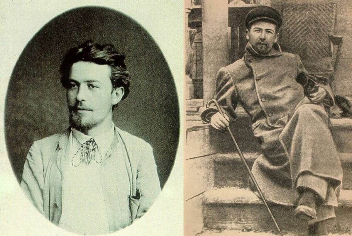 Писатели 1890 года. Чехов 1888.