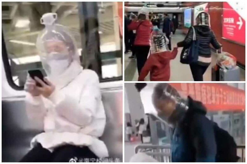 Как китайцы спасаются от коронавируса в бутылке
