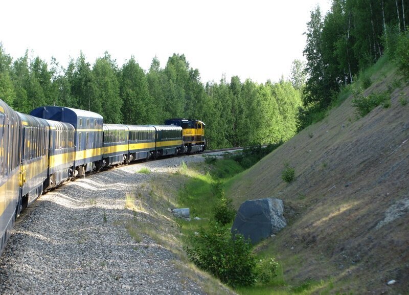 Аляскинская железная дорога. Два дня от Уиттера до парка Денали