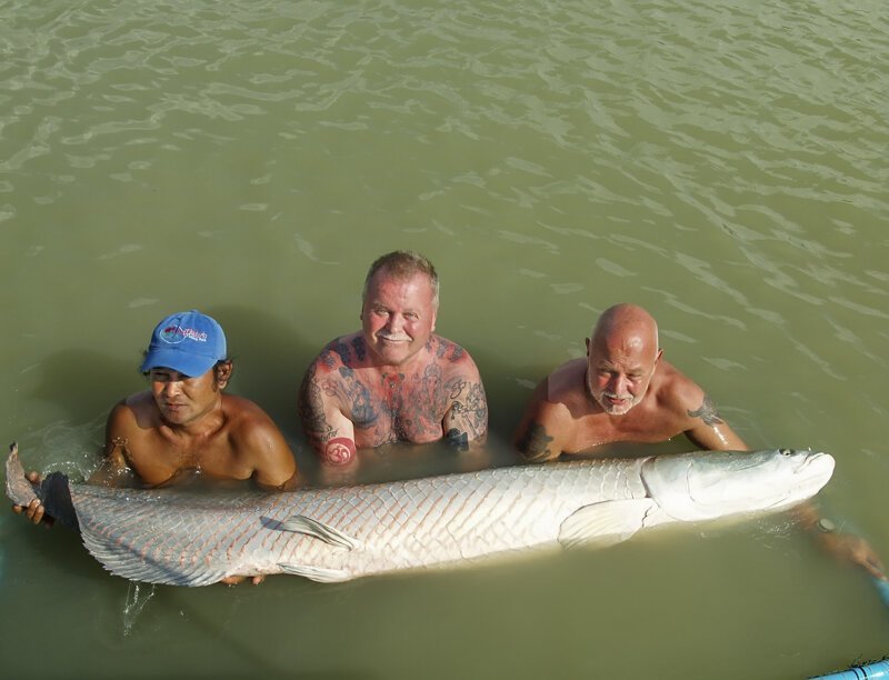 Рыбалка на монстров в Таиланде - Арапайма и Панцирная Щука
