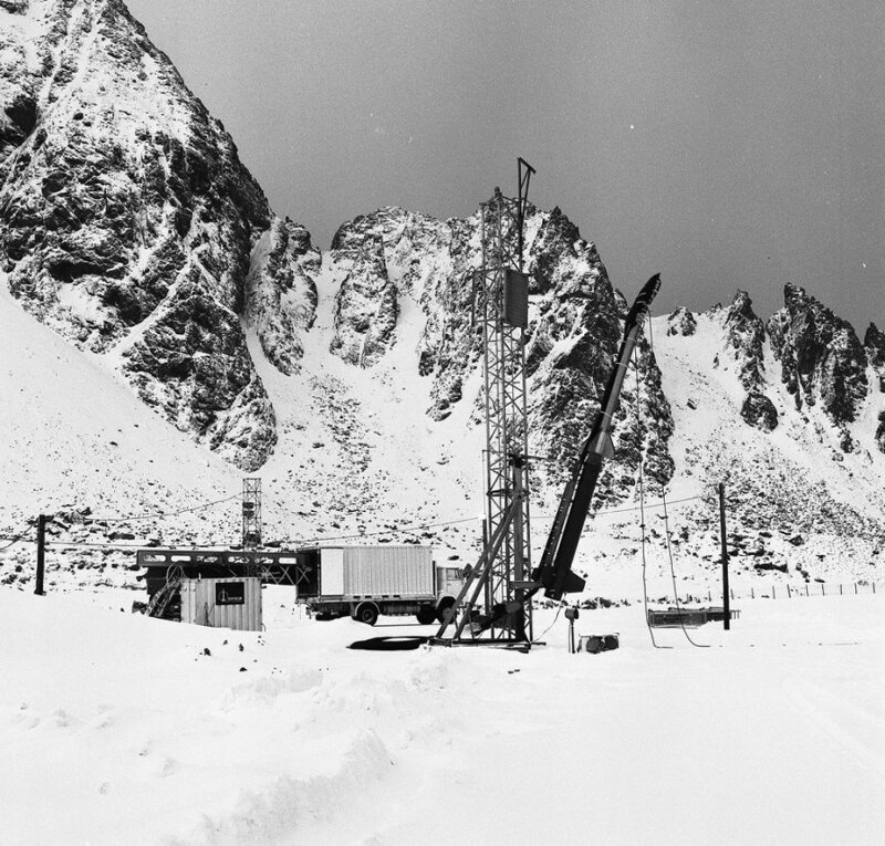 12 февраля 1970 года. Норвегия. Ракетный полигон.
