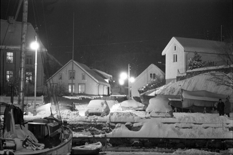 Февраль 1970 года. Норвегия, город Дрёбак.