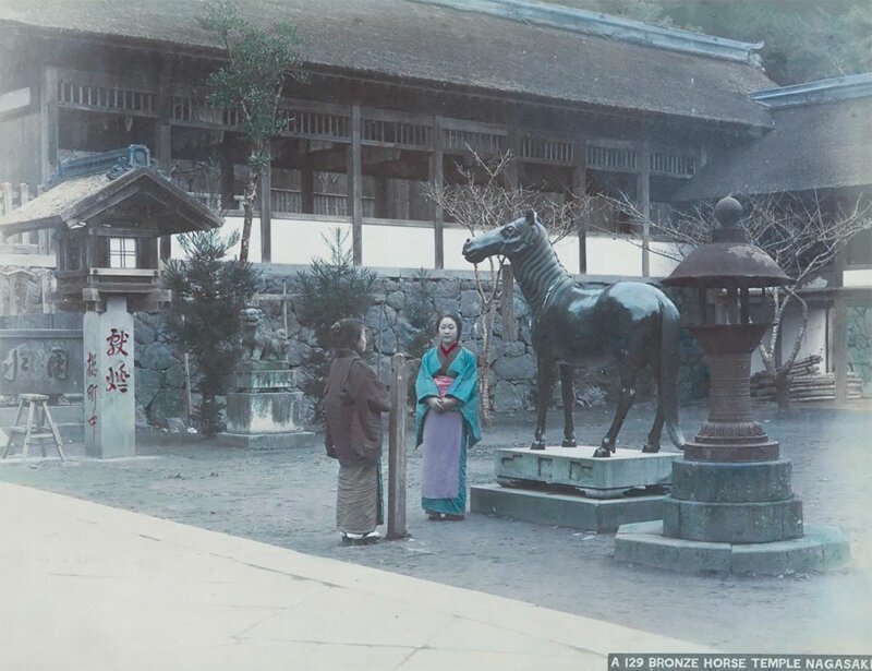 Вход в храм в Нагасаки