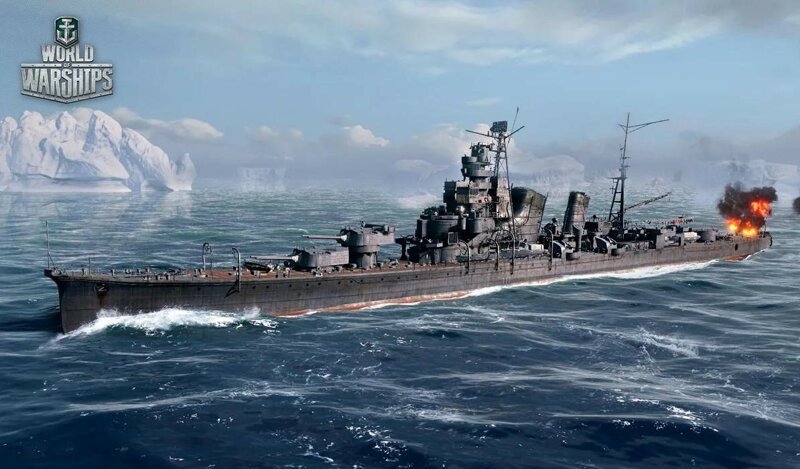 Крейсер Aoba в «Мире кораблей»
