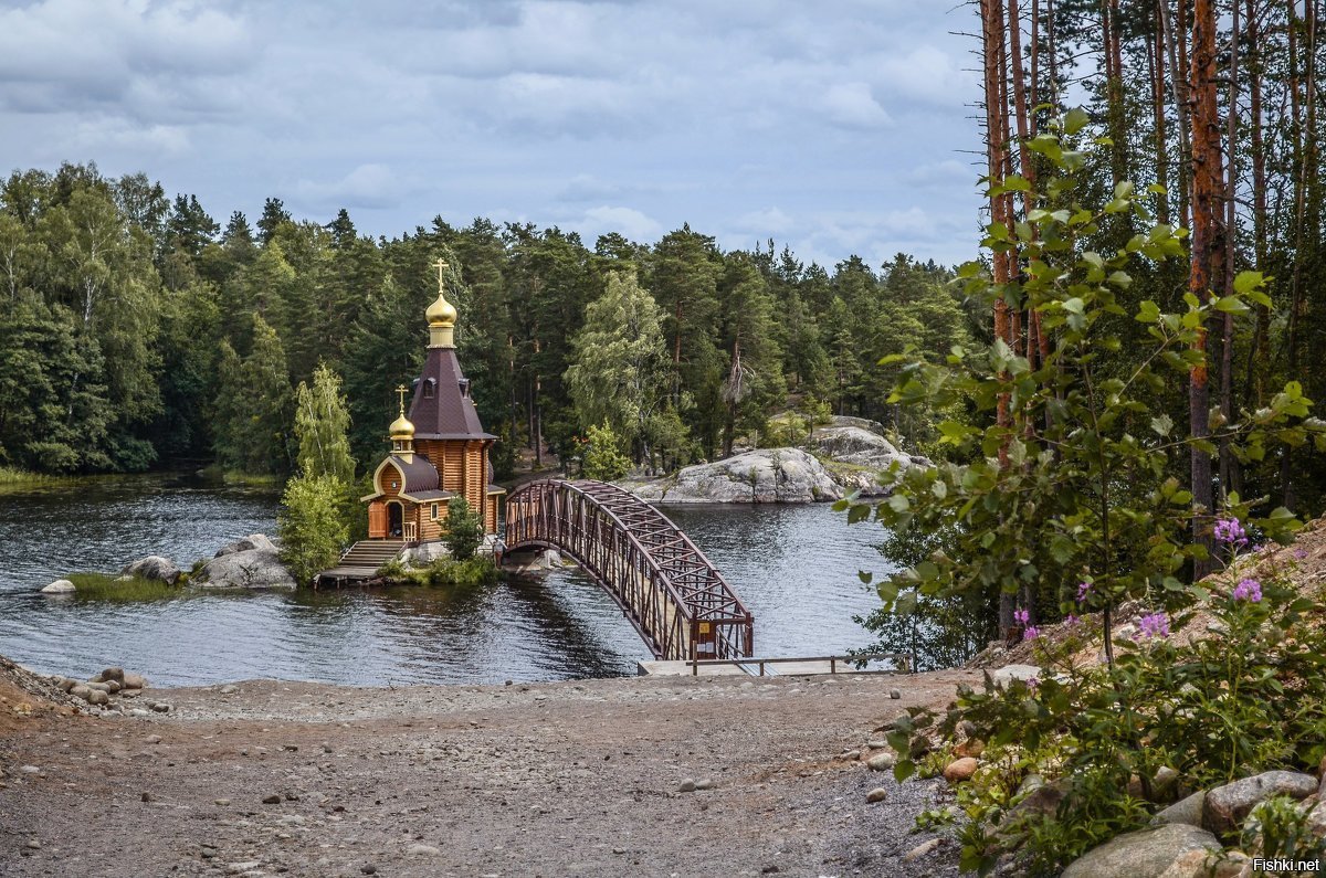 Храм андрея первозванного на вуоксе фото