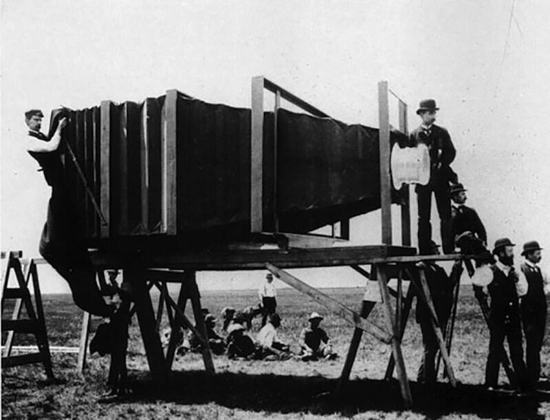 Первый телеобъектив, 1900