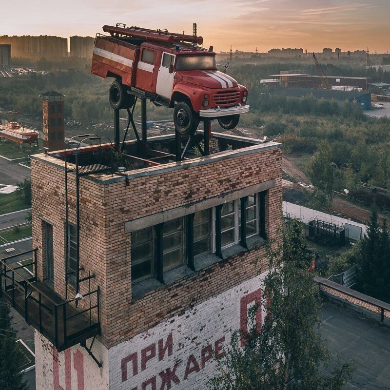 Покинутая Россия: потрясающие фотографии Алексея Полякова