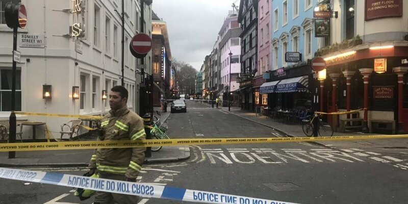 Лондонскую улицу эвакуировали из-за немецкой бомбы