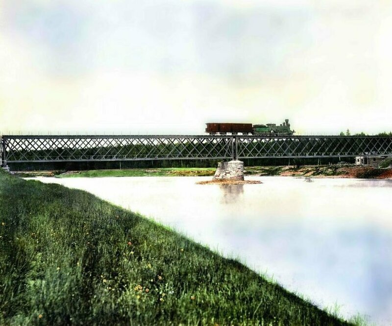 Мост через реку Яйва