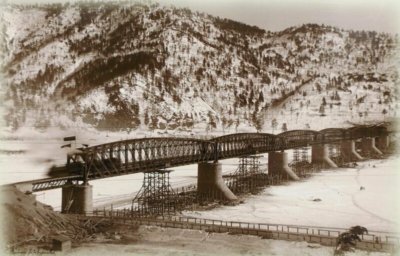 Мост через реку Селенга