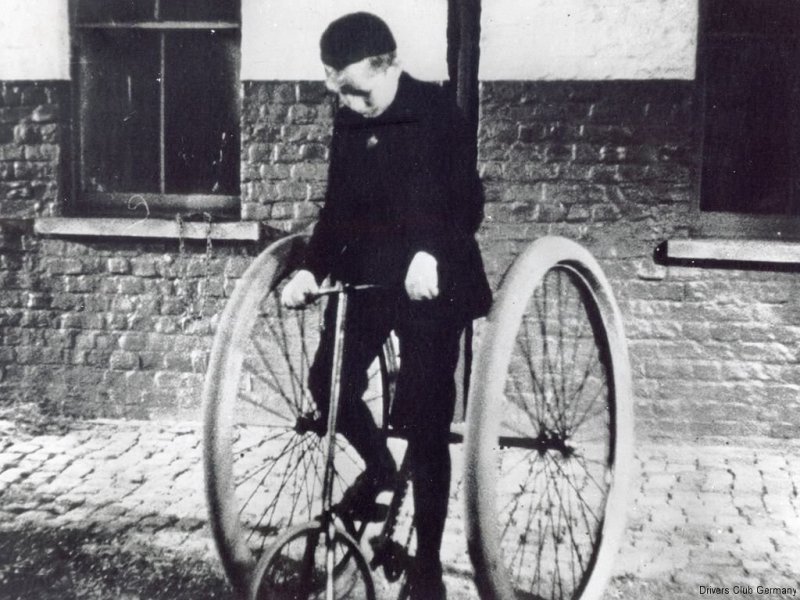 Трехколесный велосипед Джека Данлопа