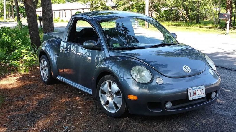 Теперь любой желающий может превратить свой VW Beetle в очаровательный пикап