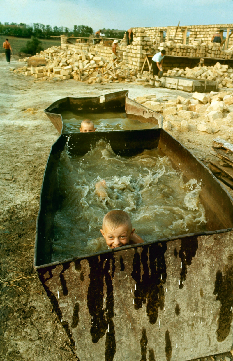 1967 год. Стройотряд в поселке Конезавод имени Будённого