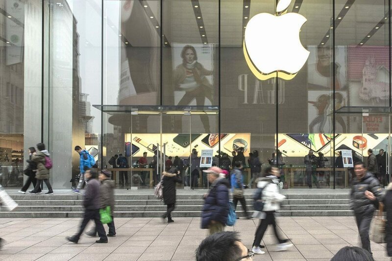 1. Магазин Apple в Шанхае 29 января 2019