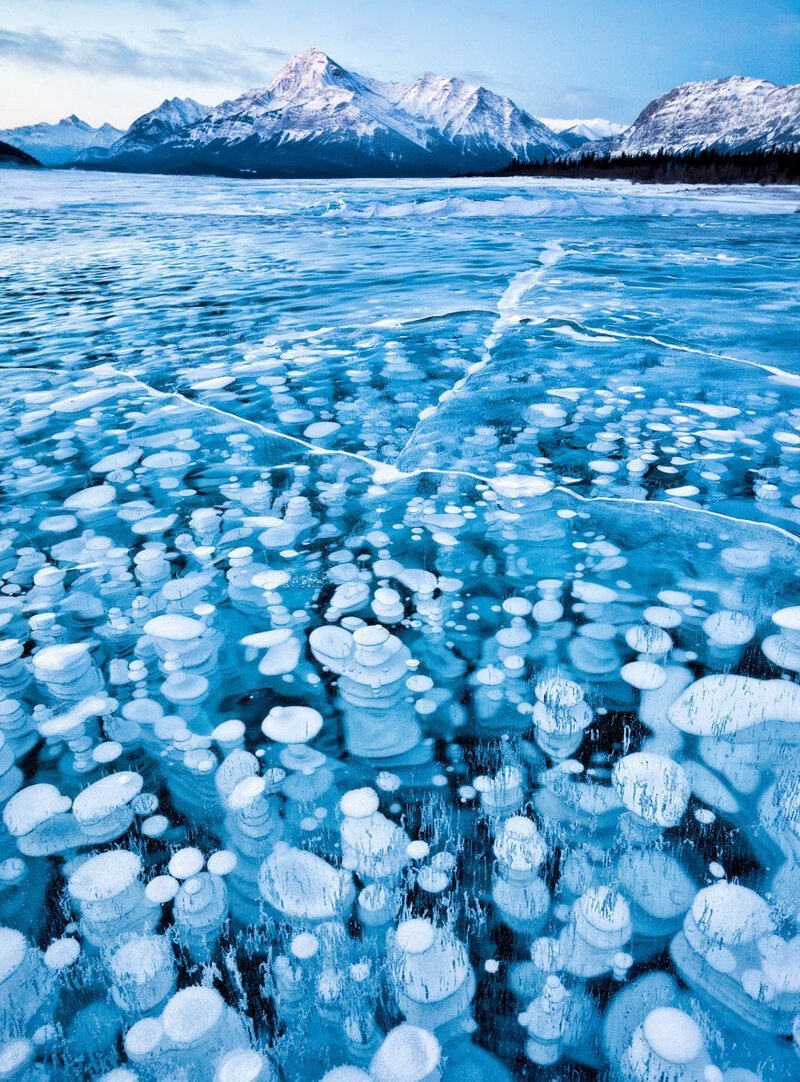 Бабл-лед - воздушные пустоты во льду