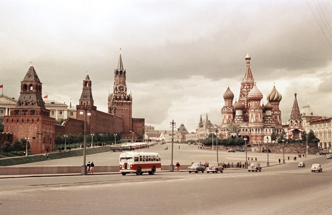 Кремль Москва 1950