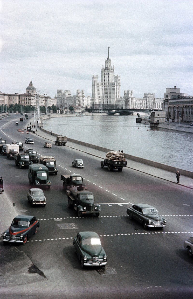 Красивые фотографии Москвы 50-х годов