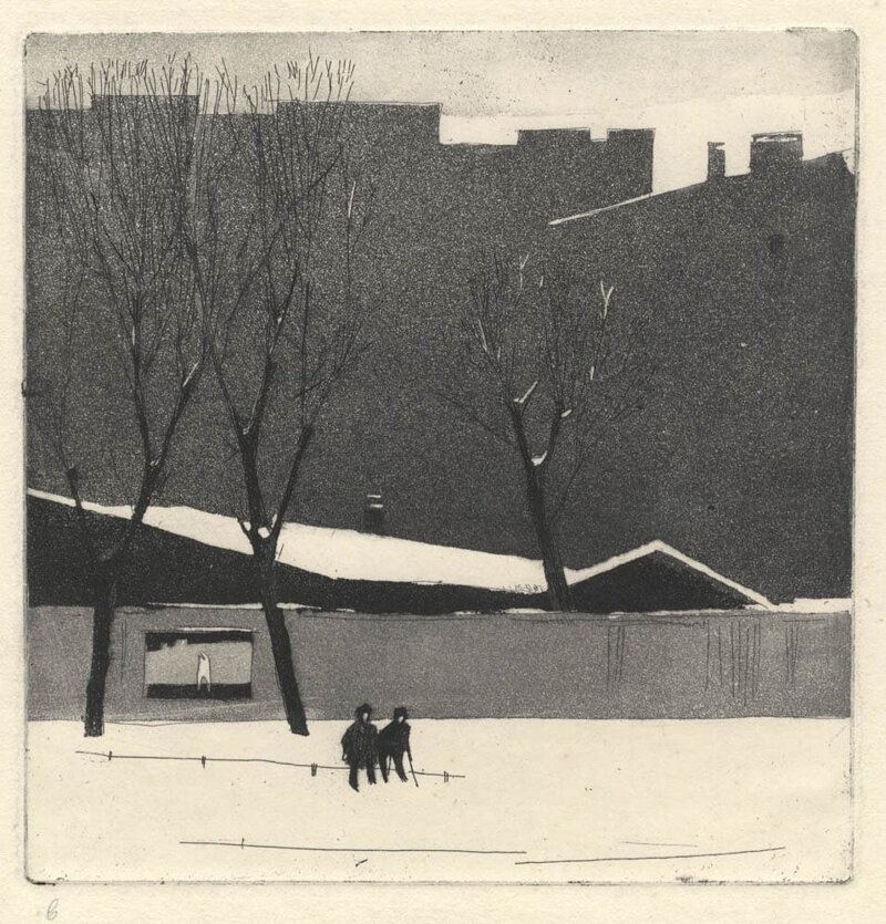 Зима в Ленинграде