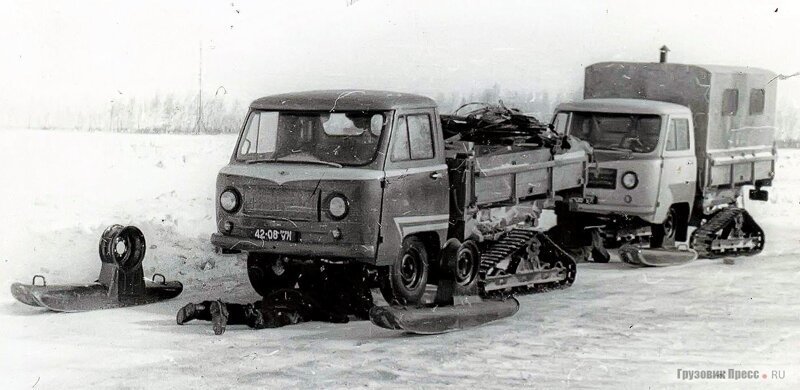 Для северных краев. Опытный снегоход УАЗ-451С