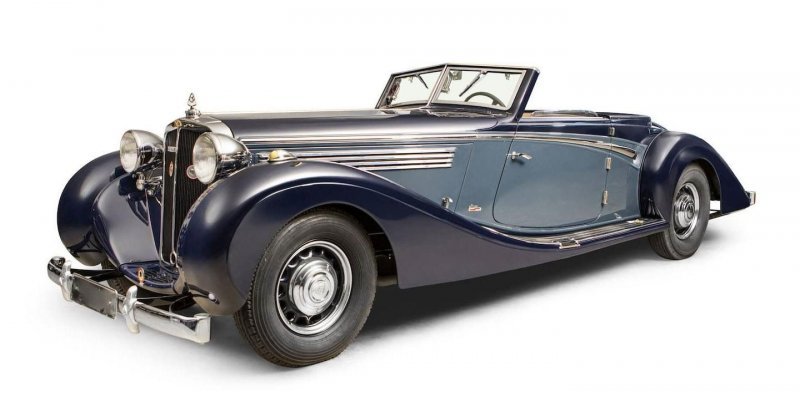 10. Maybach SW38 Special Roadster 1937 года (№1834) с кузовом в стиле работ мастерской Spohn продан за €517,500 (38 060 000 руб.).