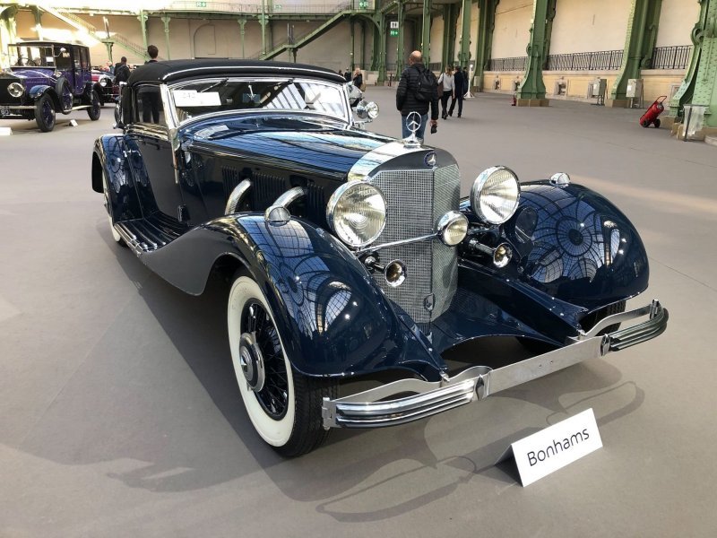 3. Mercedes-Benz 500K Cabriolet A с кузовом мастерской Sindelfingen 1935 года (№123779) продан за €1,610,000 (115 000 000 руб.).