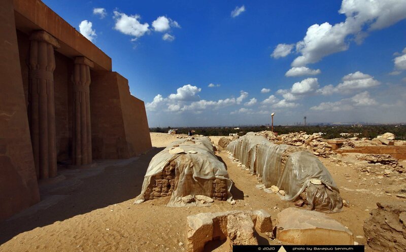 Уникальная гробница Птахшепсеса в Абусире