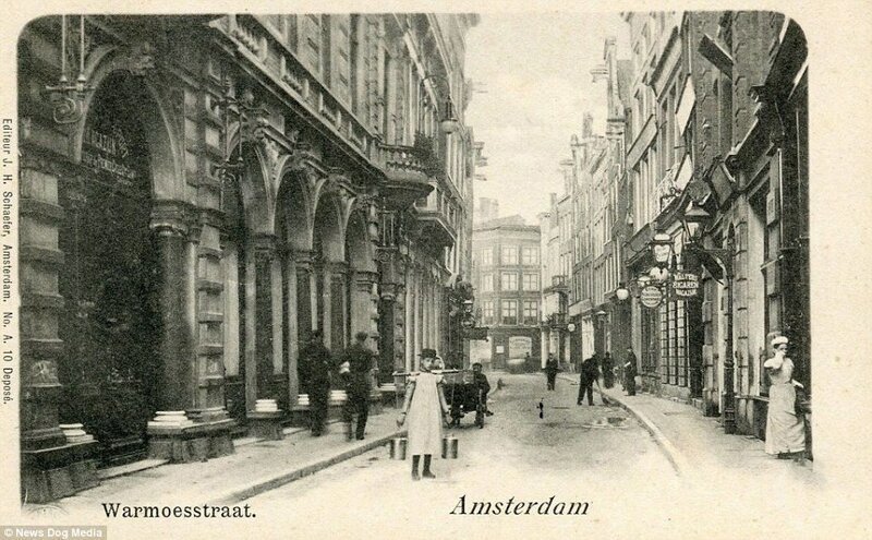 Улица Вармос — 1900 год.