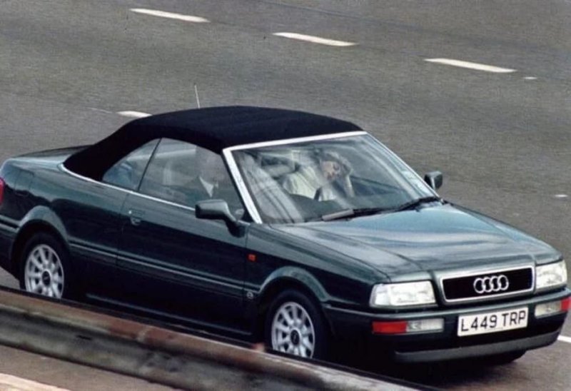 Почувствуй родство с королевской семьей Британии через кабриолет Audi 80, принадлежавший принцессе Диане