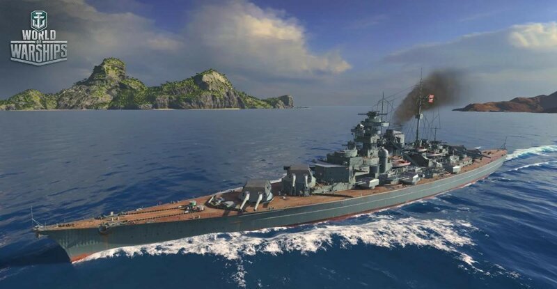 Линкор «Бисмарк» в «Мире кораблей»