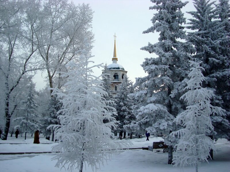 Красота зимнего Челябинска