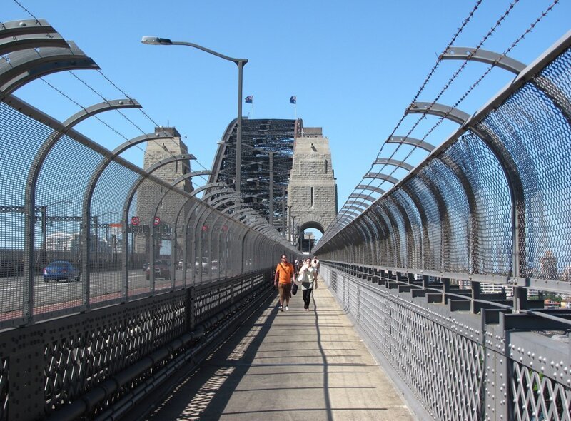 Сиднейский мост. Фотографии и прогулка на вершину Южного пилона