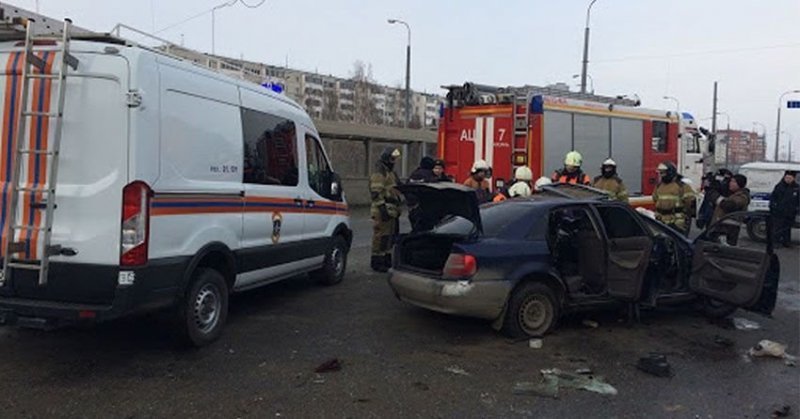 Авария дня. В Казани в страшном ДТП погибли два человека