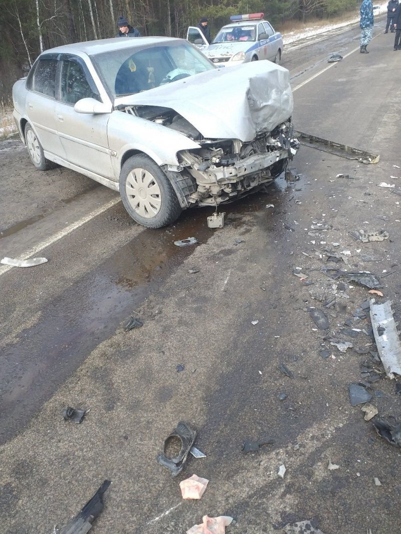 Авария дня. Три автомобиля столкнулись в Брянской области