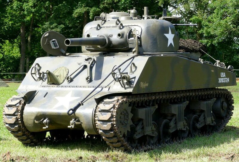 M4 Sherman, выпущенный в 1942 году