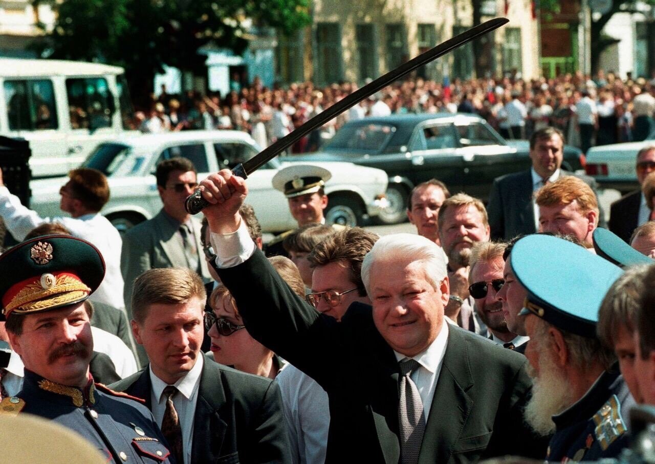 Фото ельцина 1996 года