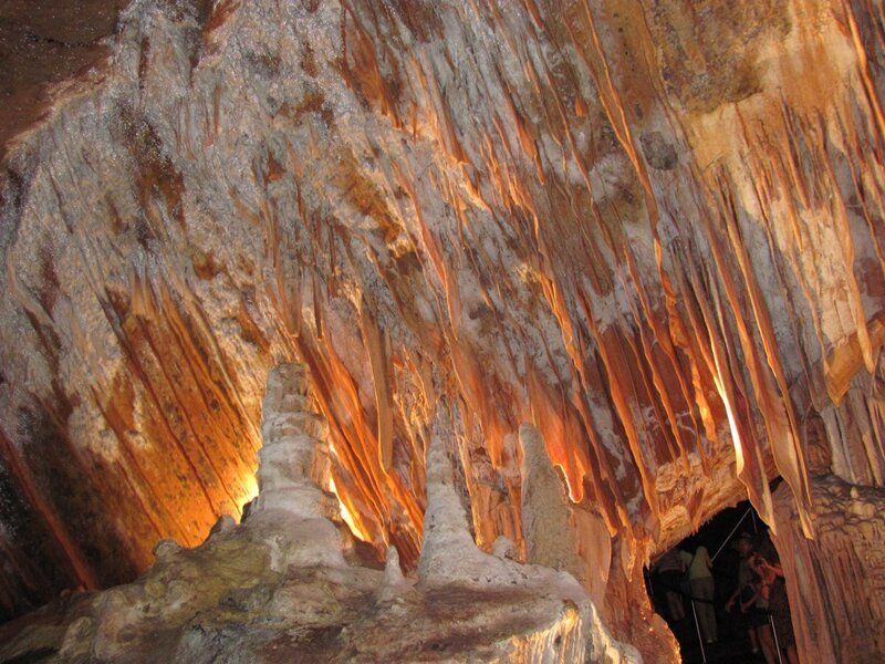 Австралия. Однодневная поездка из Сиднея. Голубые горы. Пещеры Дженолан