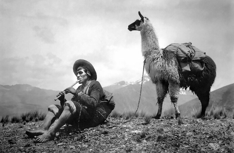 Фотографии начала XX века, запечатлевшие культуру и жизнь инков в перуанских Андах
