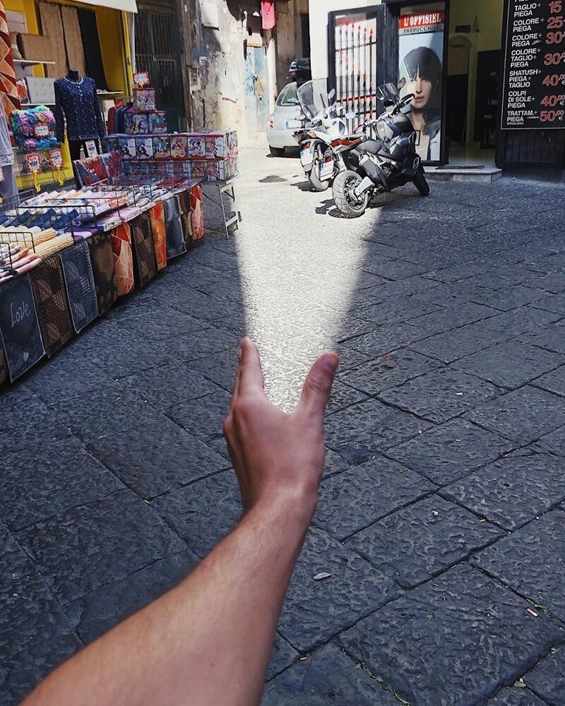 Фотограф создает оптические иллюзии без фотошопа