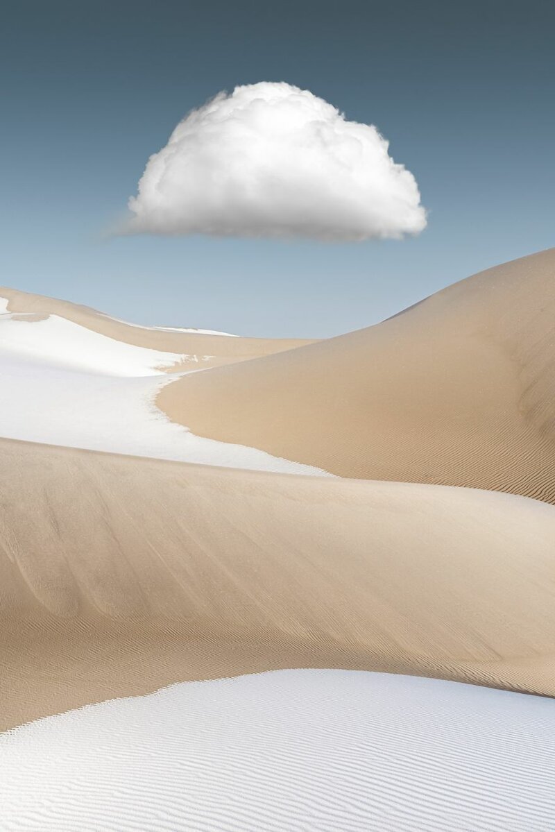 Второе место: пустыня Бадын-Джаран, Китай. Ян Гуан