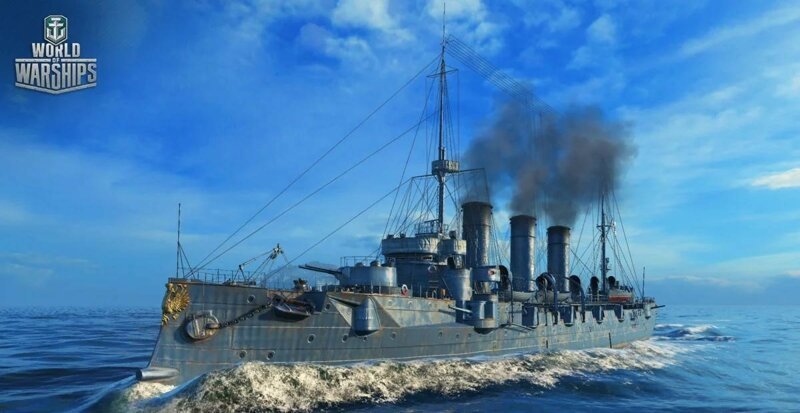 Крейсер «Богатырь» в World of Warships