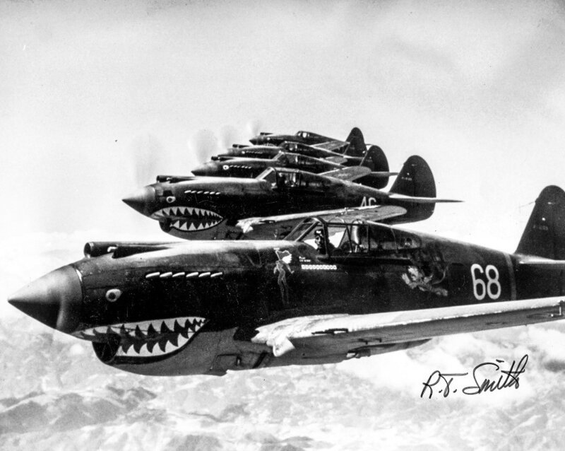 «Летающие тигры» в воздушном пространстве Китая, 1942 год. 
