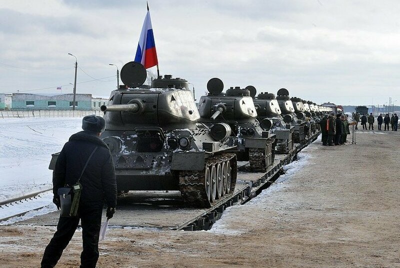 В России восстанавливают 70-летние Т-34, присланные из Лаоса