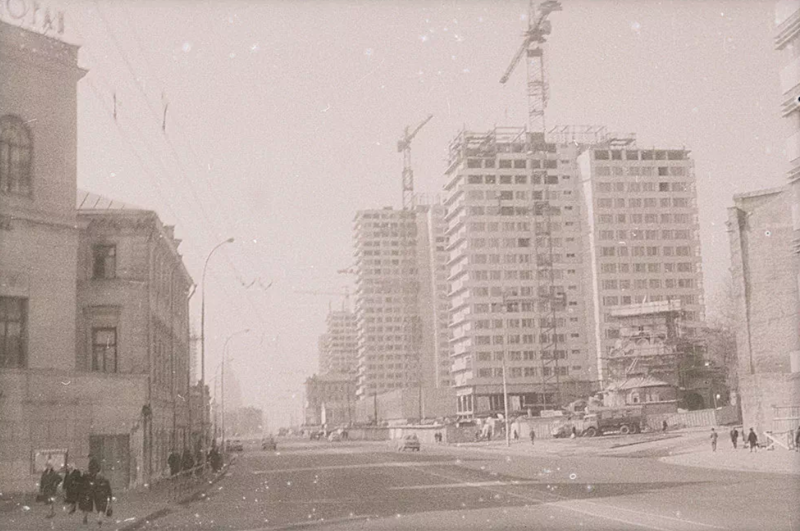 Старая и новая Москва в фотографиях