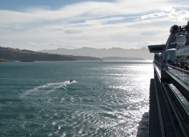 Новая Зеландия. Морские пейзажи побережья Южного острова