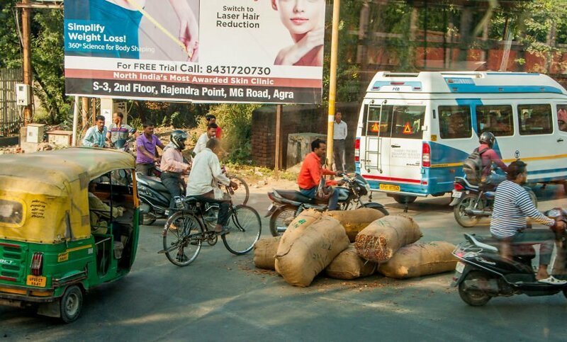 Фотографии дорожного движения в Индии, после просмотра которых вы, скорее всего, измените свой взгляд