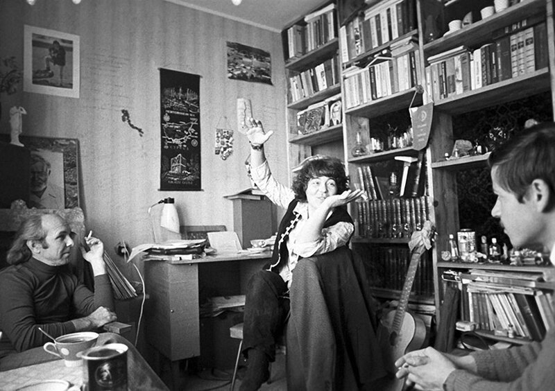 В квартире строителей БАМа. 23 января 1981 года. Фото Александра Чумичева /Фотохроника ТАСС/