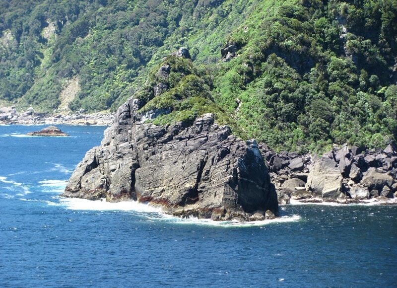 Новозеландские фьорды Dusky Sound, Thompson sound и Milford Sound